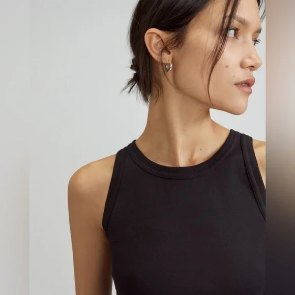 NWT Everlane The Organic Cotton Cutaway Tank - Picture 3 of 13